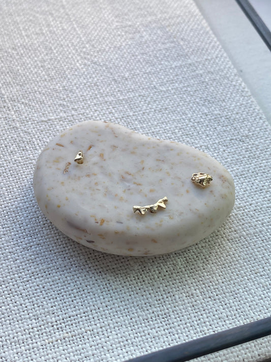 Shark teeth party earstud